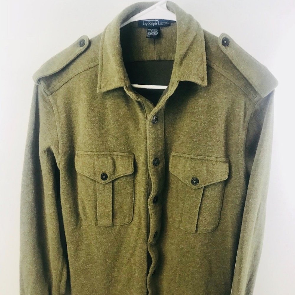 Men's Vintage Ralph Lauren Military Wool Shirt